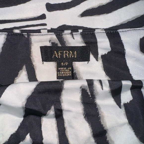 Kamala Mini Dress in Blanc Zebra - Picture 5 of 7